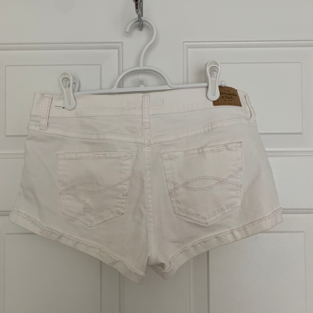 Abercrombie White Shorts